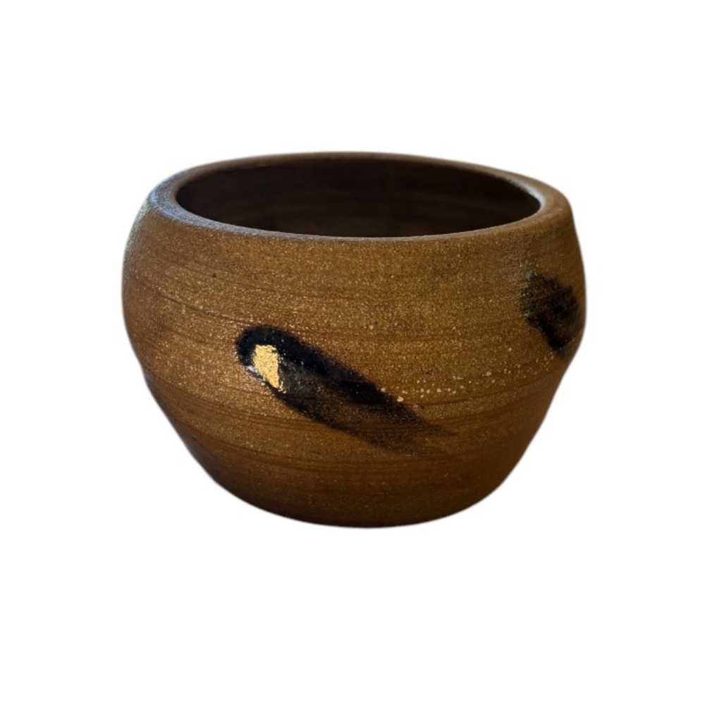 Rustic Brown Ceramic Bowl - Picture 2 of 6